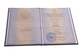 Диплом специалиста с 2010 по 2011 годы